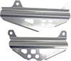 Works Connection - 18-496 - Radiator Brace Set - Silver - Suzuki