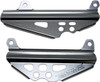 Works Connection - 18-B496 - Radiator Brace Set - Black - Suzuki