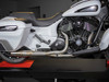 Sawicki Speed 930-01343 mid-length hand brushed stainless 2-into-1 exhaust installed on an Indian Chieftain