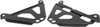 Works Connection - 18-B179 - Radiator Brace Set - Black - Yamaha