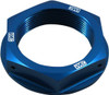Works Connection - 24-300 - Steering Stem Nut - Blue - Honda