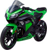 Zero Gravity - 16-282-02 - Double Bubble Windscreen - Smoke - Ninja 300