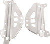 Works Connection - 18-298 - Radiator Brace Set - Silver - Kawasaki
