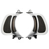  Custom Dynamics - Vent Inserts with LED Lights fits '15-'23 Touring Models Harley Road Glide 