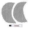  Klock Werks - Round Fairing Vent Screens fits '15-'23 FLTRX/FLTRXS/FLTRU/FLTRK Models 