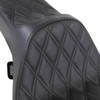 Drag Specialties - Extended Reach Predator III 2-Up Seats fits '99-'07 Touring Models