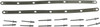 Leovince - 088280002R - Strap and Rivet Kit - LV One