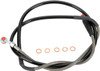 Moose Offroad -  - Brake Line - Front - Stainless Steel - Yamaha