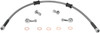 Moose Offroad -  - Brake Line - Rear - Stainless Steel - Kawasaki KLR 650