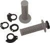 Moose Offroad -  - 36 Series Clamp-On Grips - Gray/Silver
