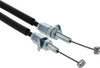 Moose Offroad -  - Black Vinyl Throttle Cable - Stock Length - Honda