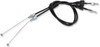 Moose Offroad - Black Vinyl Throttle Cable - 29-1/4" - Honda