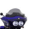  Klock Werks - 12" Dark Smoke Flare™ Windshield fits '98-'13 Road Glide Models 