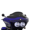 Klock Werks - 8" Black Flare™ Windshield fits '98-'13 Road Glide Models