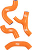 Moose Offroad -  - OEM Fit Radiator Hose Kit - Orange - Husqvarna/KTM