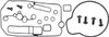 Moose Offroad -  - Carburetor Mid Body Gasket Kit - KTM/Yamaha