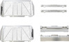 Moose Offroad -  - Billet Radiator Guards - Silver - Yamaha