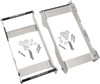 Moose Offroad - Radiator Braces - Silver - Yamaha