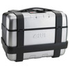  GIVI - Silver and Matte Black Monokey® Trekker 46 Liter Top/Side Cases 