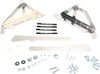 Moose Offroad -  - Radiator Braces - Silver - Husqvarna