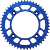 Moose Offroad - Rear Sprocket - Aluminum - 49 Tooth - Blue - Husqvarna/KTM