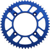 Moose Offroad - Rear Sprocket - Aluminum - 52 Tooth - Blue - Suzuki/Yamaha