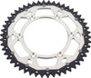 Moose Offroad -  - Dual Sprocket - 50 Tooth - Silver - Gas Gas/Husqvarna/Husaberg/KTM