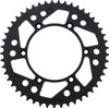 Moose Offroad -  - Rear Sprocket - Aluminum - 49 Tooth - Black - Kawasaki/Suzuki