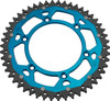 Moose Offroad -  - Dual Sprocket - 50 Tooth - Blue - Yamaha