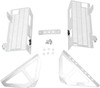 Devol - 0101-1207 - Radiator Guards - Brushed Aluminum - Honda