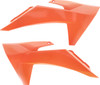 Acerbis - 2987005226 - Radiator Shrouds - '16 OEM Orange - SX 65