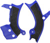 Acerbis - 2689411034 - X-Grip Frame Guards - Blue/Black - Yamaha