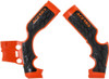 Acerbis - 2688765225 - X-Grip Frame Guards - '16 OEM Orange/Black - SX65 | TC65 | MC65