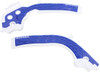 Acerbis - 2449531029 - X-Grip Frame Guards - White/Blue - Husqvarna | KTM