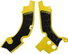 Acerbis - 2630531017 - X-Grip Frame Guards - Yellow/Black - RM-Z 450