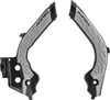 Acerbis - 2733451001 - X-Grip Frame Guards - Black/Gray - Gas Gas | Husqvarna