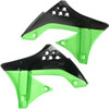 Acerbis - 2141711043 - Radiator Shrouds - Black/Green