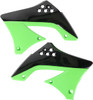 Acerbis - 2141711043 - Radiator Shrouds - Black/Green