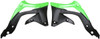 Acerbis - 2250431089 - Radiator Shrouds - Green/Black
