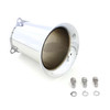 V-Twin Alloy Velocity Stack S&S Super E and G Carburetor 4" - Chrome