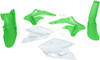 Acerbis - 2041060357 - Standard Body Kit - '08 OEM Green/White - KX 450 F "06-'08