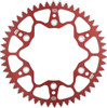 Moto-Master - 620032356 - 7075 Aluminum Rear Sprocket - 56 Tooth - Red - Honda