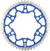 Moto-Master - 620073452 - Fusion Series Dual Ring Rear Sprocket - 52 Tooth - Blue
