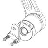 Arlen Ness - Brake Arm Adapter fits '00-'07 Touring Models