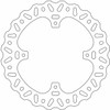 Moto-Master - 110356-PU - Brake Rotor - Rear - Nitro