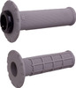 Odi - H21UHWG - Universal Lock-On Half Waffle Grips - Gray/Silver