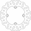 Moto-Master - 110361-PU - Brake Rotor - Rear - Nitro
