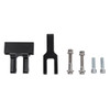 Thrashin Supply - Black OG Riser Gauge Relocation Bracket