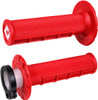 Odi - H36HWR - Grips - MX - Half Waffle - Red