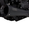 Vance & Hines - Brushed Stainless Steel 2-Into-1 Upsweep Exhaust System fits '18 & Up M8 Softail Models